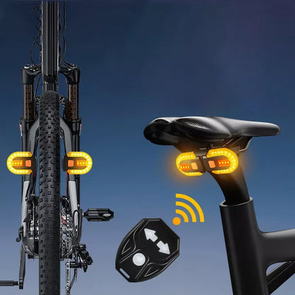 LEDSAFE- Bike Turn Signal Rear Light- Rechargeable & Wireless